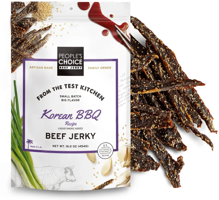 People's Choice Korean BBQ Beef Jerky