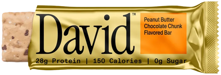 David Peanut Butter Chocolate Chunk Bar