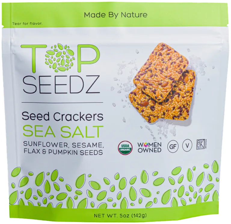 Top Seedz Sea Salt Seed Crackers