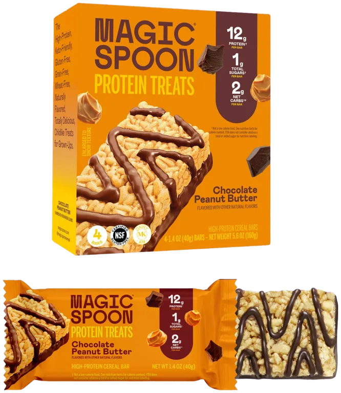 Magic Spoon Chocolate Peanut Butter Protein Treats