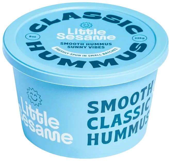Little Sesame Smooth Classic Hummus package, catalog cutout