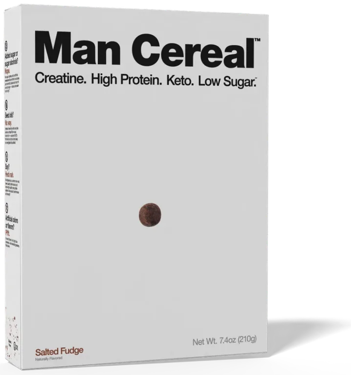 Man Cereal Salted Fudge Cereal