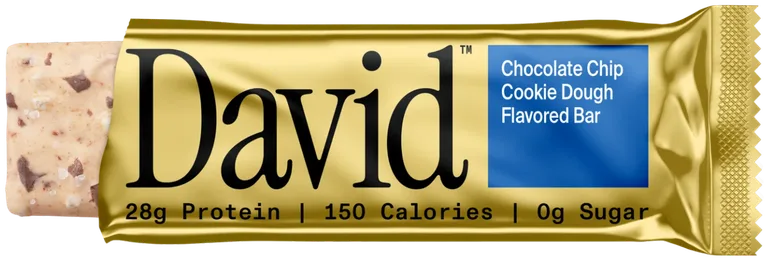 David Chocolate Chip Cookie Dough Bar