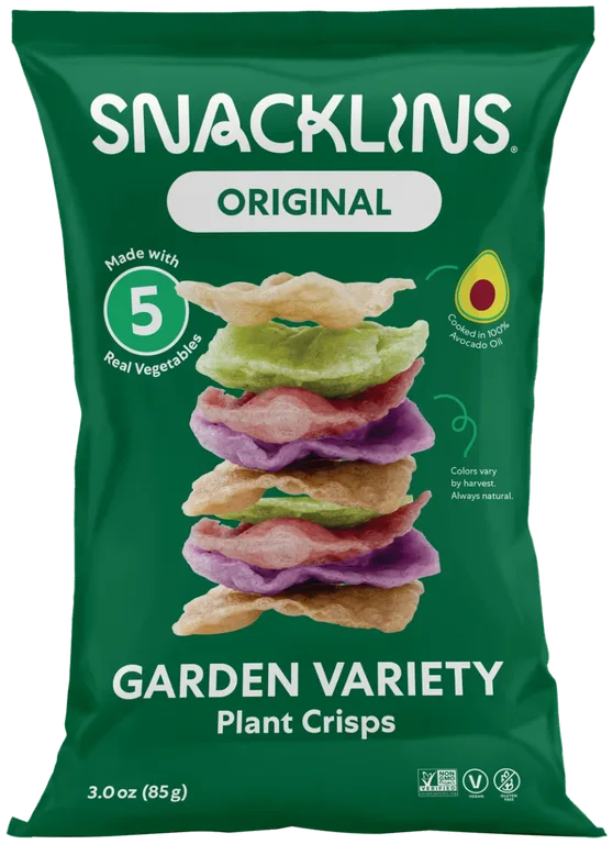 Snacklins Garden Variety Plant Crisps