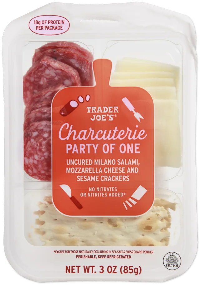 Trader Joe's Charcuterie Party of One snack tray