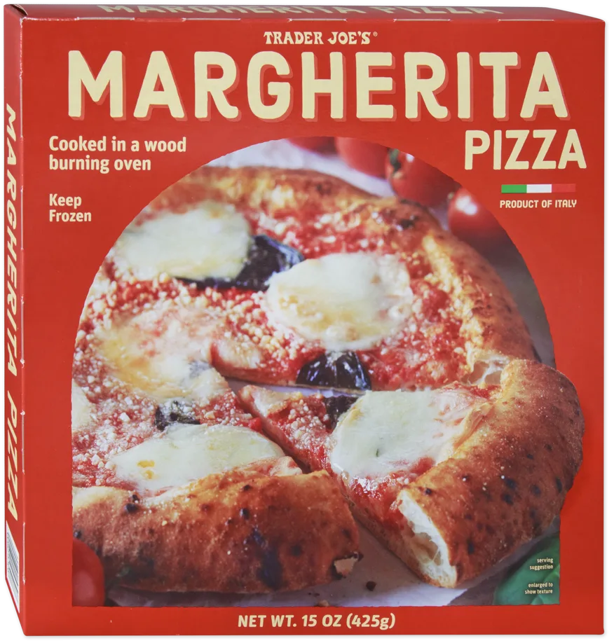 Trader Joe's Margherita Pizza package