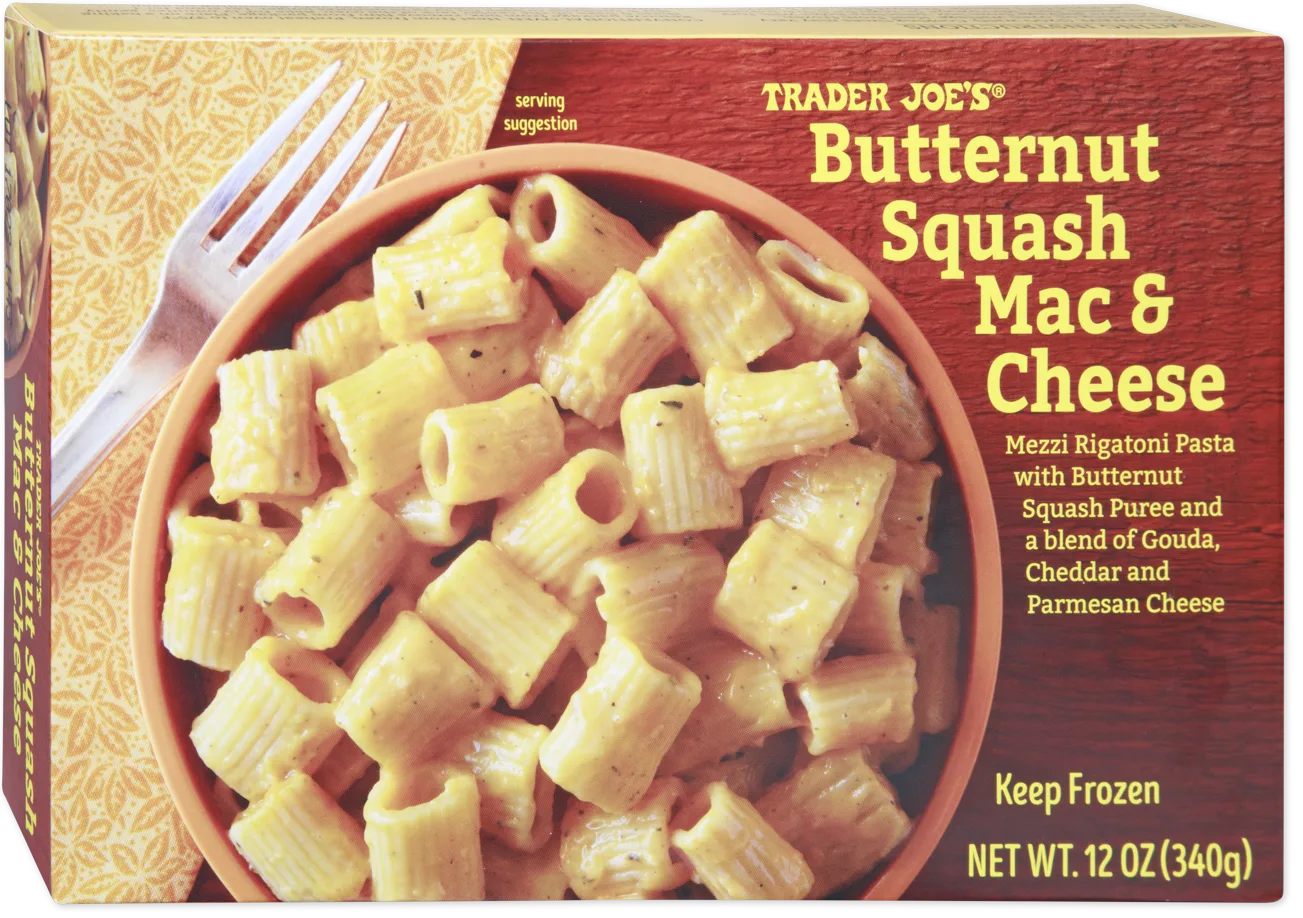 Trader Joe's Butternut Squash Mac & Cheese package