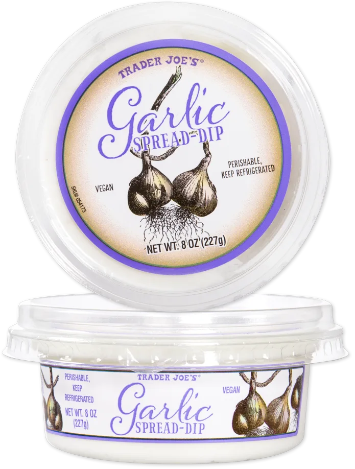Trader Joe's Garlic Spread Dip package