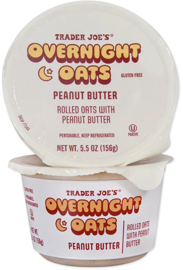 Trader Joe's Peanut Butter Overnight Oats package