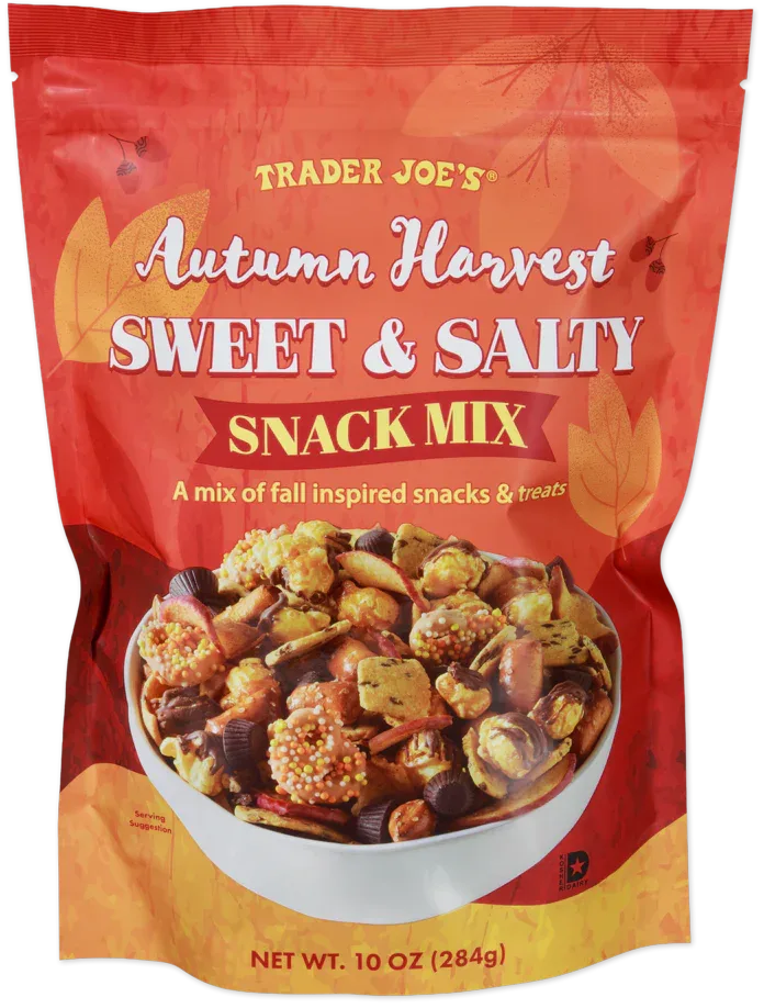Trader Joe's Autumn Harvest Sweet & Salty Snack Mix bag