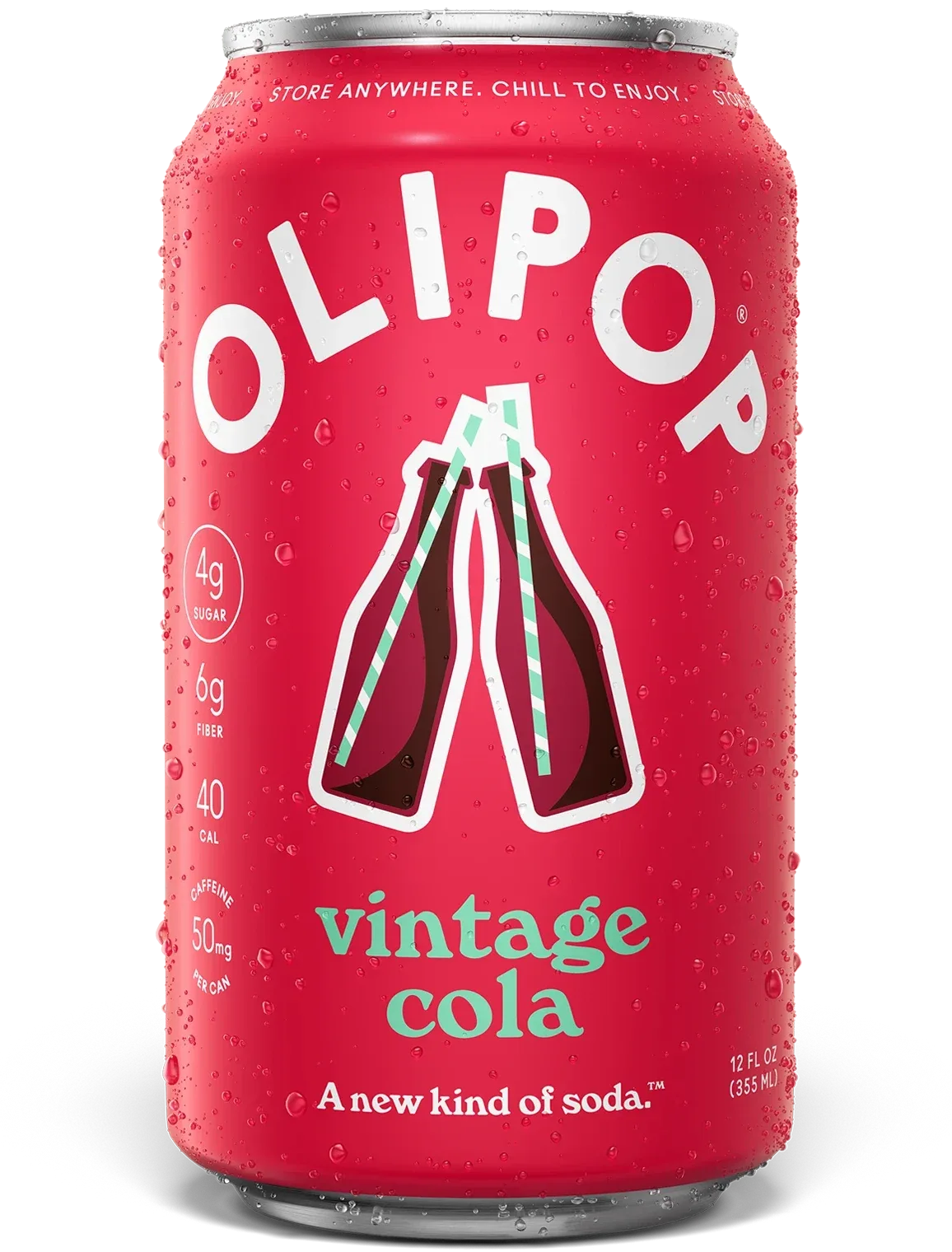 OLIPOP Vintage Cola package