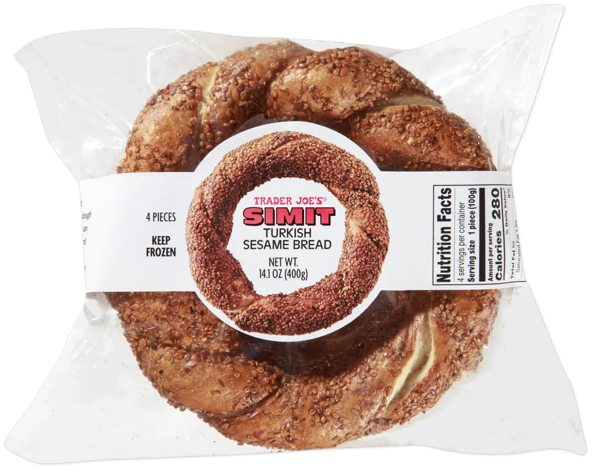 Trader Joe's Simit Turkish Sesame Bread package