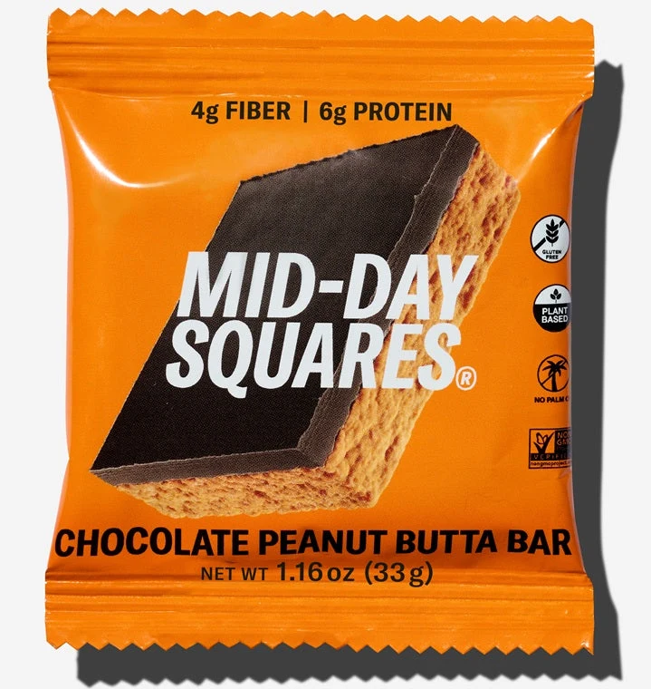 Mid-day Squares Chocolate Peanut Butta Bar