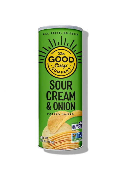 The Good Crisp Company Sour Cream & Onion Potato Crisps