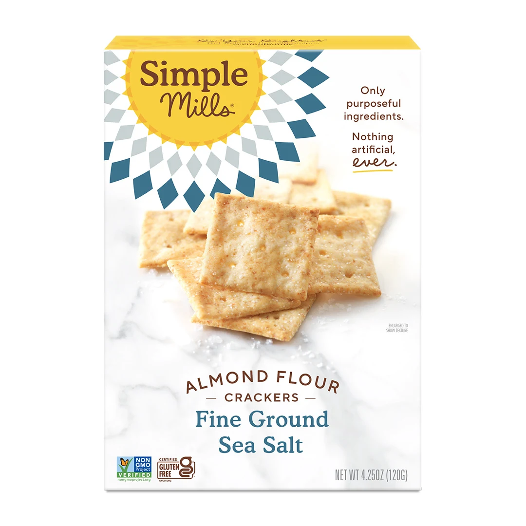 Simple Mills Fine Ground Sea Salt Almond Flour Crackers