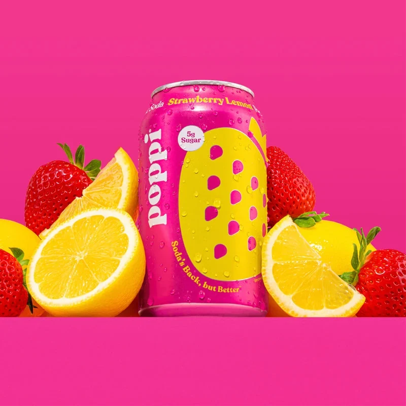 poppi poppi Strawberry Lemon
